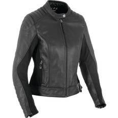 Oxford Beckley Ladies Giacca in pelle moto, nero, dimensione per donne Donna