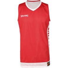 3XL Canottiere Spalding Reversibile Basketball - Red/White