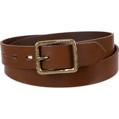 Levi's Women Accessories Levi's Women's Leather Jean Belt, Medium, Dark Beige