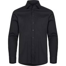 Clique Shirts Clique Mens Stretch Formal Shirt Black