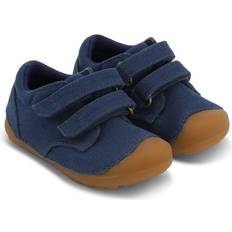 Bundgaard begyndersko Bundgaard Begyndersko Petit Strap Canvas Navy Canvas-19