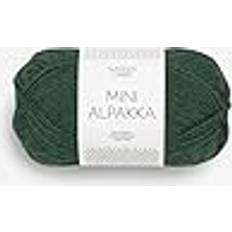 Sandnes Garn Mini Alpakka Dyb Skovgrøn