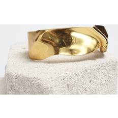 Cornelia Webb Folded Cuff Min Armband Dam Guld