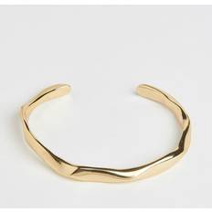 Cornelia Webb MOLDED OPEN CUFF POL. Smycken & klockor Dam Guld