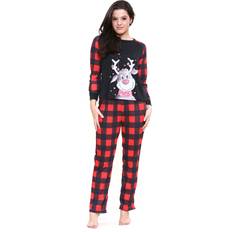 M - Women Pyjamas True Face Womens Christmas Pyjama Set