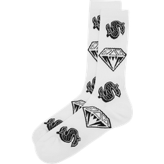 Clothing DIAMONDS AND DOLLARS SOCKS WHITE