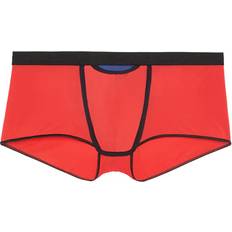 Tissu Sous-vêtements pour hommes Hom Boxer Avec Ouverture HO1 Plume Up - Rouge