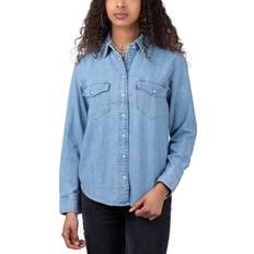 Levi's Iconic Western Shirt dam, Old 517 Blue