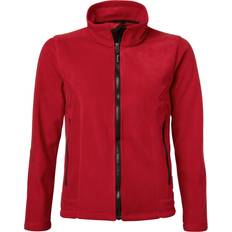 Top Swede 1642-03-07 Modell 1642 Damen Fleece Jacke, Rot, Größe