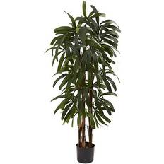 Nearly Natural Raphis Palm Tree Green Artificial Plant