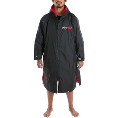 Unisex - XL Coats Dryrobe Advance Long Sleeve Changing Robe - Black/Red