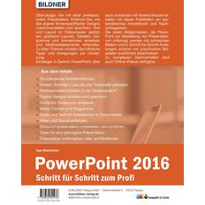 Bücher PowerPoint 2016 Schritt fr Schritt zum Profi