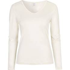 Damella Silk Long Sleeve - Ivory
