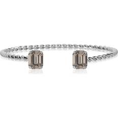 Caroline Svedbom Svart Armband Caroline Svedbom Lydia Bracelet - Silver/Black