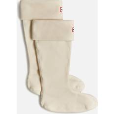 Hunter Recycled Fleece Tall Boot Sock White