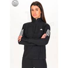 Reflectoren - Vrouw Truien Adidas 1/2 Zip Own The Run - Black