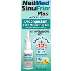 NeilMed Medicines NeilMed SinuFrin Plus Decongestant 12 Hour Nasal Congestion Moisturizing Gel Vera