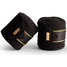 Equestrian Stockholm Fleece Bandagen Black Gold