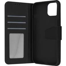 Avizar Folio case for IPhone 13 mini Premium leather Card holder black