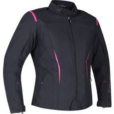 Pink Motorcycle Jackets Richa Chloe 2 Ladies All Season Touring Jacket - Black/Pink Woman