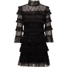 By Malina Dam Klänningar By Malina Spetsklänning Carmine Mini Dress - Svart