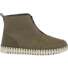 Microvezel Laarzen Ilse Jacobsen Ankle Boots - Deep Olive