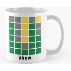 WHIBOS 11oz Wordle Phew Mug