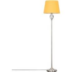 Lighting ValueLights Traditional Style Satin Barley Twist Floor Lamp