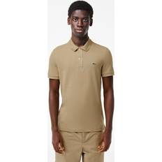 Lacoste Brun Polotrøjer Lacoste Short Sleeve Logo Polo Shirt - Løve