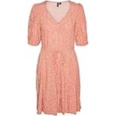 White - Wrap Dresses Vero Moda Vestidos Mulher