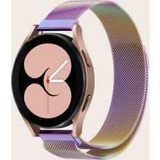 Samsung smart watch 5 Shein 1pc Colorful Milanese Magnetic Stainless Steel Watch Band Compatible For Samsung Galaxy Watch 6/5/4 And 40mm/42mm/43mm/44mm/45mm/46mm/47mm