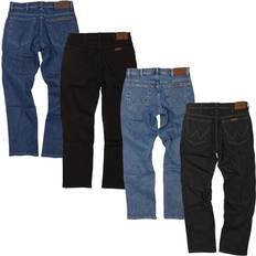 Wrangler Hombre Pantalones & Shorts Wrangler Vaqueros normales - Noir