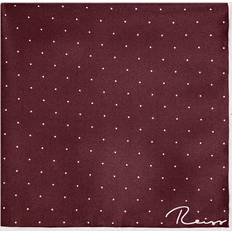 Reiss Brystlommetørklæder Reiss Burgundy Liam Polka Dot Silk Pocket -
