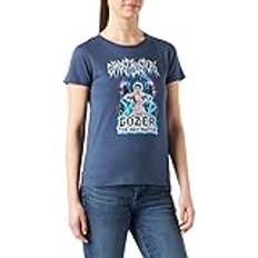 Denim T-shirts Cotton Division cotton division Damen Woghosdts014 T-Shirt, Denim