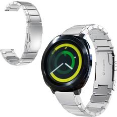 Garmin Vivomove Luxe Style 3 Venu Hållbart Klockarmband Silver