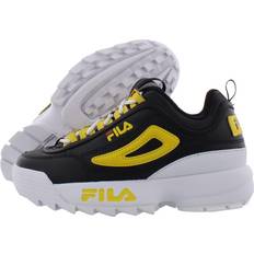 Children's Shoes Fila Disruptor Ii Boys Shoes Color: Black/White/Yellow