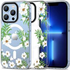 Tech-Protect Apple iPhone 13 Pro Mobilskal Tech-Protect iPhone 13 Mobilskal Magsafe Spring Daisy
