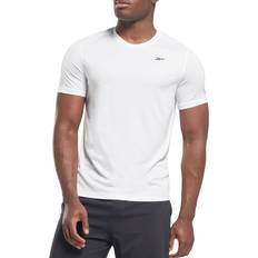 Reebok Tops Reebok Men's Training Moisture-Wicking Tech T-Shirt White