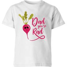 By IWOOT Dad You're Rad Kids' T-Shirt White 11-12 Years White