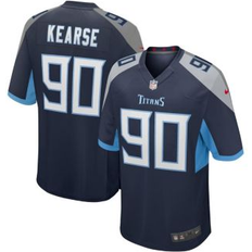 Game Jerseys Nike Men's Jevon Kearse Navy Tennessee Titans Game Retired Player Jersey Navy