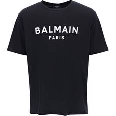 Balmain T-shirt Med Logotyp - Black