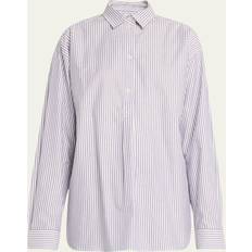 Toteme Striped Collared Shirt