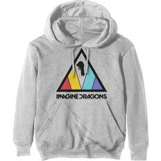 Imagine Imagine Dragons Unisex Pullover Hoodie: Triangle Logo White