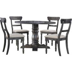 Best Master Furniture Dining Sets Best Master Furniture Selena Round Dining Set