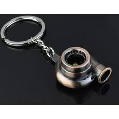 Silver Wallets & Key Holders Kayannuo Christmas Clearance Mini Turbo Turbocharger Keychain Waist Hanging Key Ring Chain