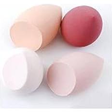 Dunlap Puderpuff 4 stycken/påse smink blender makeup puff makeup sponge foundation svamp skönhet verktyg Ansiktspuderpuff Size Pink