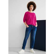 Street One T-Shirt 3/4 Arm Damen A319414 Nu Pink