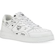 MCM Men's Neo Terrain Visetos Low-Top Sneakers White White