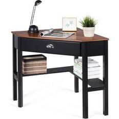 Furniture Costway Triangle Computer Corner Office Laptop Writing Desk