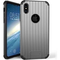 Apple iPhone X Modernt Hybrid Skal Grå